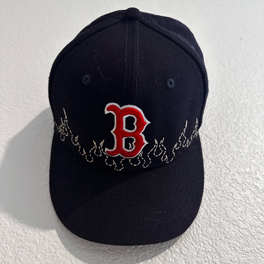 Black Embroidered Cap